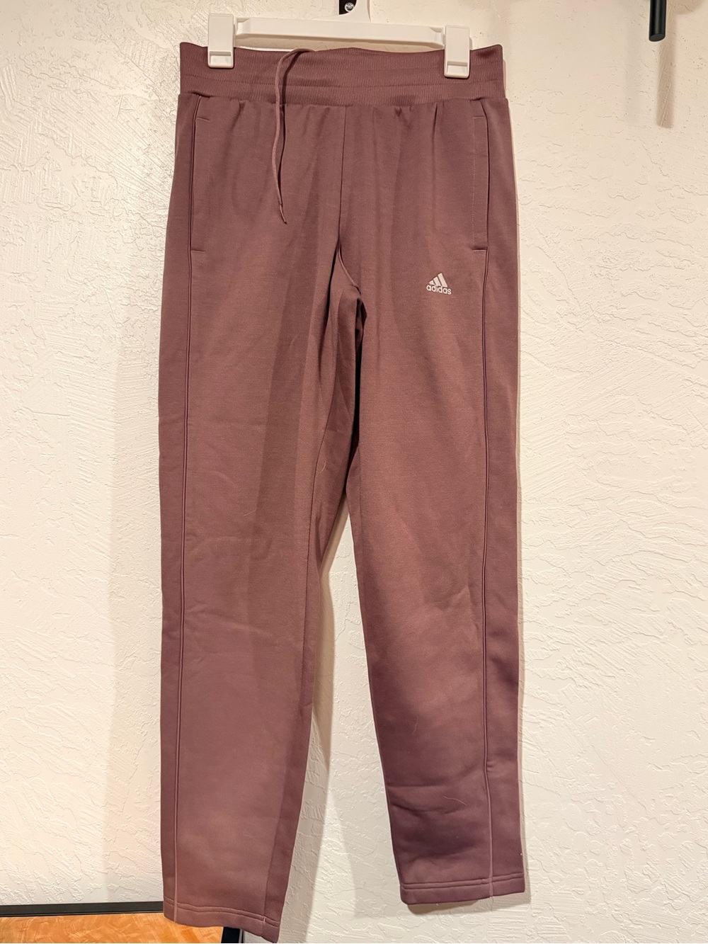 adidas Men's Mauve Drawstring Joggers
